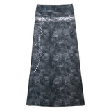  BIG BUCKLE SKIRT 𝙒𝘼𝙎𝙃𝙀𝘿 𝘽𝙇𝘼𝘾𝙆