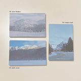 ウィンターポストカード/Winter postcard