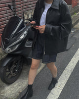 Centアーカイブヴィーガンレザージャケット