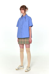 ORIGINAL MINI CHECK SKIRT (BEIGE)