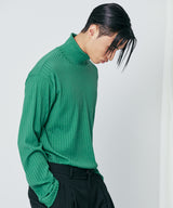 ハリスシルキータートルネックロングスリーブ / harris silky turtle neck long sleeve green