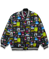 スペースグラフィック_バシティジャケット/ Space_Graphic Varsity Jacket BLACK (6613186707574)