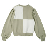 PUFF CHECK KNIT_OLIVE (6600101101686)