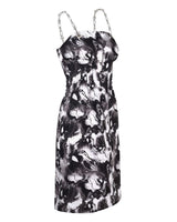マーブルテーラードドレス/Marble Tailored Dress _ Black