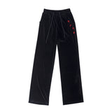 ダーリンユアスウェットパンツ / DARLING, YOUR SWEATPANTS ! #VELVET BLACK