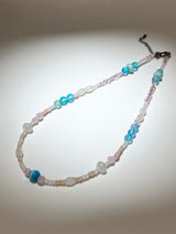 aqua pink Necklace