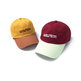 BASIC LOGO MULTICOLOR CAP (2color) (6675702874230)