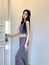 リボンマキシロングスカート/878. Ribbon maxy long sk (2color)