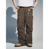リファインナイロンパラシュートパンツ / REFINE NYLON PARACHUTE PANTS_BR