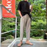 LMN Summer Ice Cropped Wide Pants (5 colors)