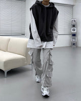 トイフーディーベスト/SK Toy Hoodie vest (4 colors)