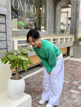 (起毛)オルリー サイドタックパンツ