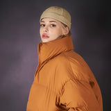 Light padding watch cap BEIGE