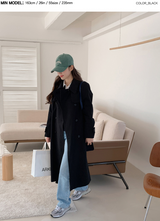 [SHOPPERMADE] Belgian Double Trench Coat (3color)