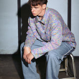 SOFT RAINBOW KNIT SHIRT