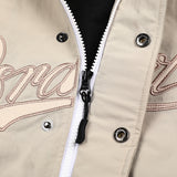 ロゴバーシティジャケット/BSR2223FWJK021 LOGO VARSITY JACKET CREAM BEIGE