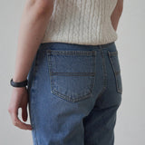 メイトストレートデニムパンツ / Mate straight denim pants