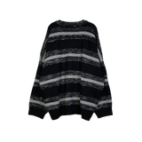 ストライプウェーブニットウェア/Stripe wave Knitwear