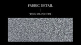 [UNISEX] Wool back button maxi long coat (Gray)