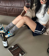 [UNISEX] オーバーフィットストリングボンバージャケット