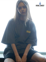 トリプルシックスオーバーフィットTシャツ/Triplesix-DG(wide overfit short sleeved T-shirt)