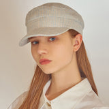 andy marine cap - tweed light blue (6618133266550)