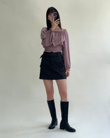 Collection 21fw - Dark Vader Mini Skirt (6614899196022)