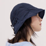 VARZAR Label String Bucket Hat / Navy