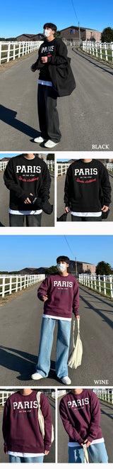 スケートクラビングプリントスウェットシャツ/SKATE CLUBBING PRINTING MTM(5COLOR)