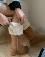 Ugg long button boots