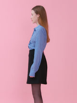 JENNY TWEED MINI SKIRT_BLACK (6612508770422)