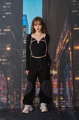 ストリングホックトップス / STRING HOOK TOP (BLACK)