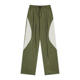 Silk Wave Double Pants_Khaki Cream