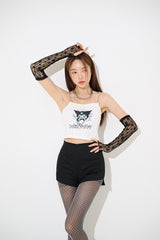 デビルチェーンクロップトップ / TOP(9303) Devil Chain Crop Top