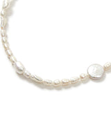 ロービンテージパールネックレス / raw vintage pearl necklace