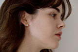 [14K] bell pearl earrings
