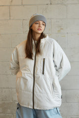 INT ダブルラインビーニー / BSR2223FWBN010 INT DOUBLE LINE BEANIE GRAY