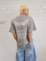 VENTIQUE ピグメントワールドツアー半袖Tシャツ