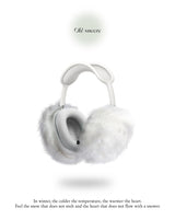 フラッフィーファーケース / fluffy fur case_ white