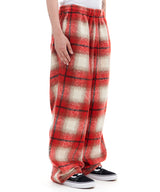 BRUSHED FLANNEL PANTS (RED)