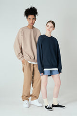 レイヤードスウェットシャツT62/Layered Sweatshirt T62 Beige