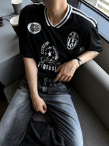 フットボールトラックTシャツ