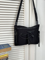 Mighty Zipper Square Mini Messenger Cross Bag