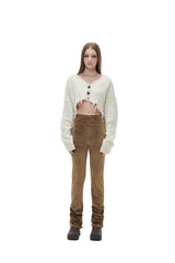 ベルベットシャーリングレギンス/VELVET SHIRRING LEGGINGS