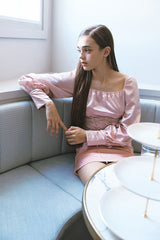 Corset Blouse Pink