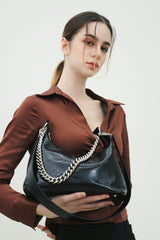 ボールドチェーンシティバッグ / BOLD CHAIN CITY BAG_3COLORS
