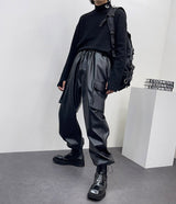カーゴストリングパンツ/BL Cargo String Pants (2 colors)
