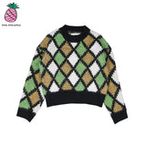 DIAMOND CHAIN SWEATER (6627438985334)