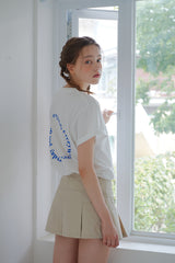 ラウンドロゴオーバーサイズTシャツ / ROUND LOGO OVERSIZED T-SHIRTS_2COLORS