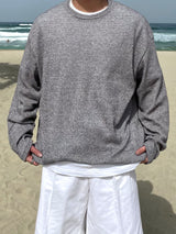 COZY LONG LOOSEFIT DAILY SLEEVE(3COLOR)